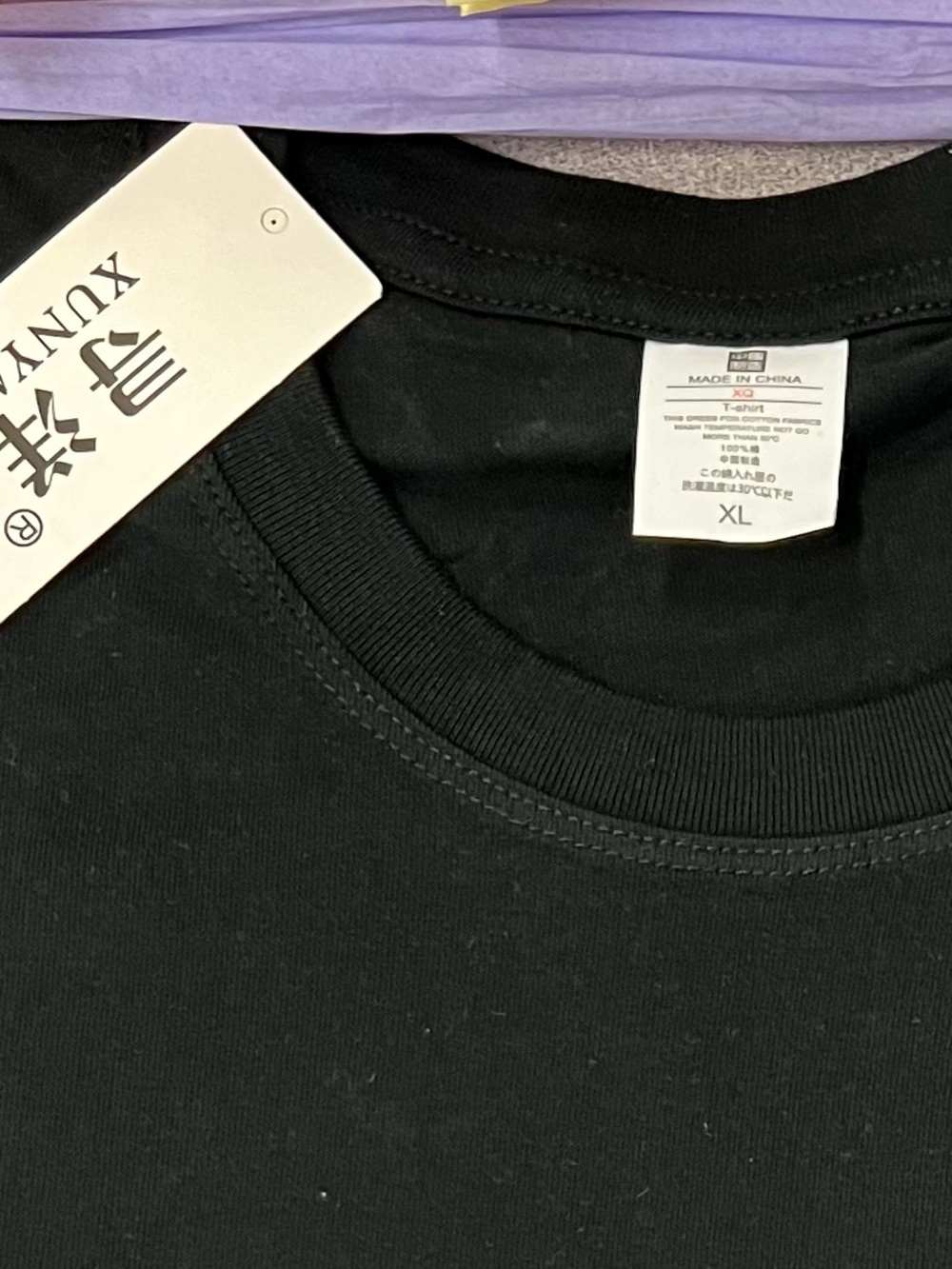Hello Kids Black Graphic Tee with Red Accent - Picture 3 of 5